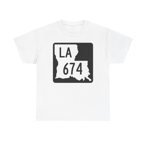 Louisiana 674 2008 (Louisiana) (Road Sign) T-Shirt