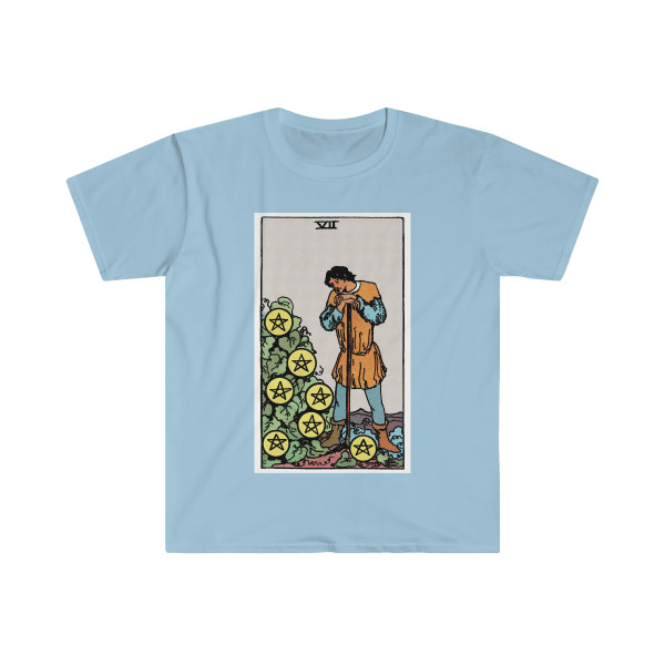 The 7 of Pentacles (Tarot Card) T-Shirt
