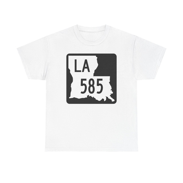 Louisiana 585 2008 (Louisiana) (Road Sign) T-Shirt