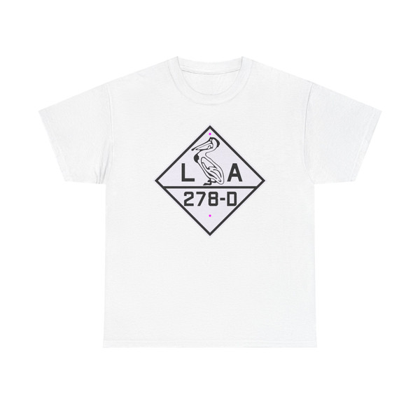 Louisiana 278-D 1924 (Louisiana) (Road Sign) T-Shirt