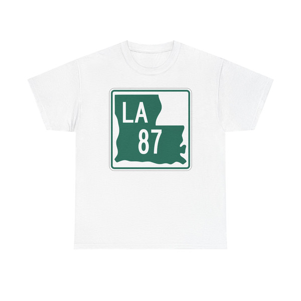 Louisiana 87 1955 (Louisiana) (Road Sign) T-Shirt
