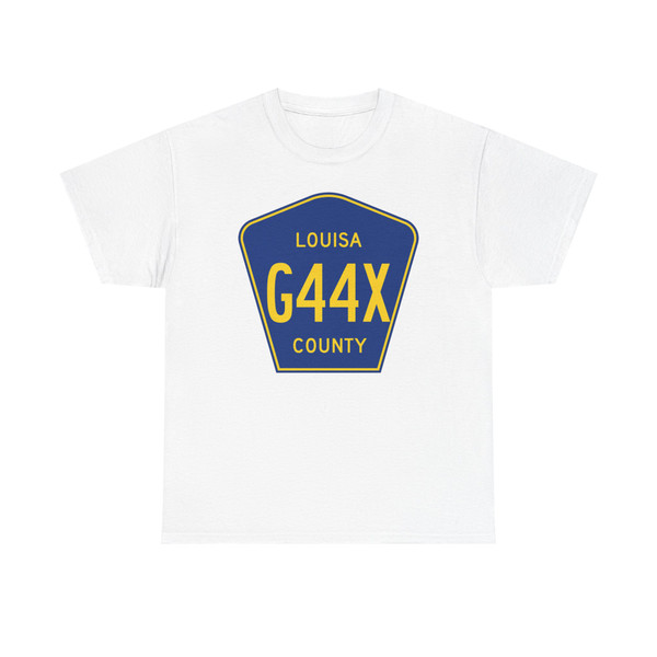 Louisa County Route G44X IA (Iowa) (Road Sign) T-Shirt