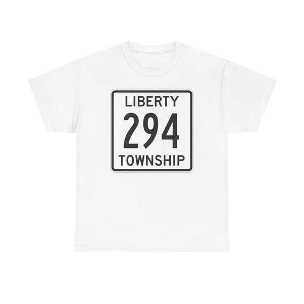 Liberty Township Route 294 Logan County Ohio (Ohio) (Road Sign) T-Shirt