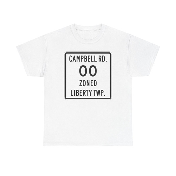 Liberty Township Knox County Ohio route shield template (Ohio) (Road Sign) T-Shirt