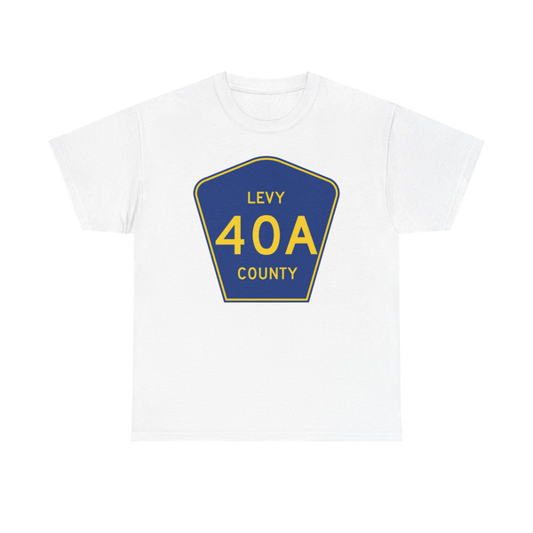 Levy County 40A (Florida) (Road Sign) T-Shirt
