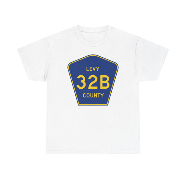 Levy County 32B (Florida) (Road Sign) T-Shirt