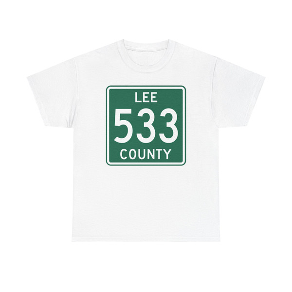 Lee County 533 AR (Arkansas) (Road Sign) T-Shirt