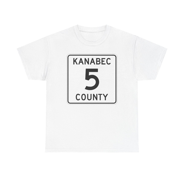 Kanabec County 5 MN (Minnesota) (Road Sign) T-Shirt