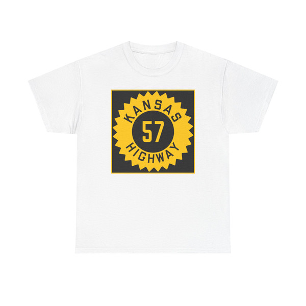 K-57 1926 (Kansas) (Road Sign) T-Shirt