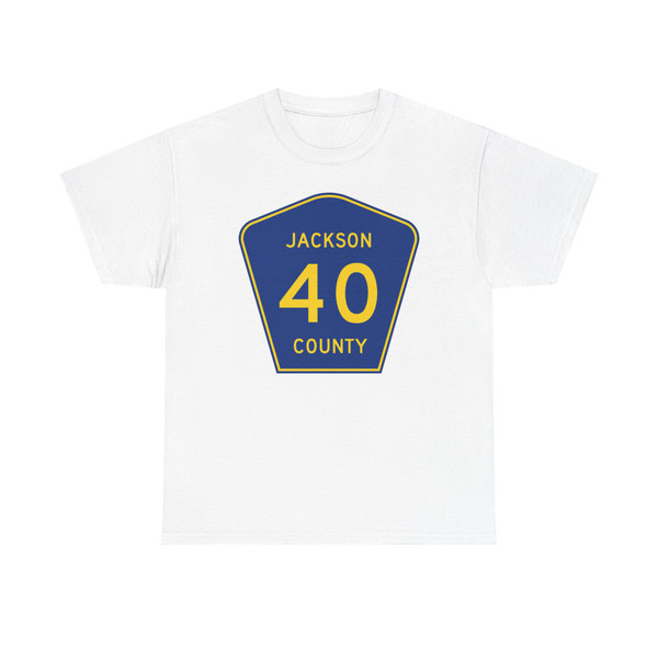Jackson County Route 40 AR (Arkansas) (Road Sign) T-Shirt