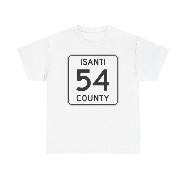 Isanti County 54 MN (Minnesota) (Road Sign) T-Shirt