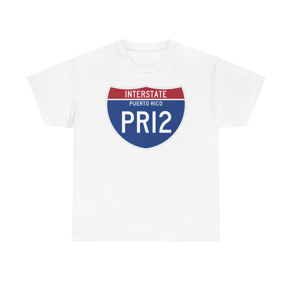 I-PRI2 PR Metric (Puerto Rico) (Road Sign) T-Shirt