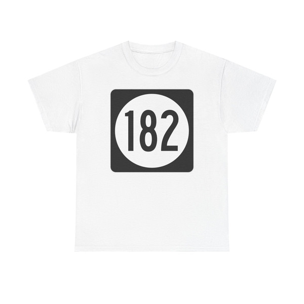 Iowa 182 (Iowa) (Road Sign) T-Shirt