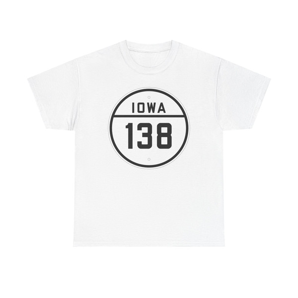 Iowa 138 1926 (Iowa) (Road Sign) T-Shirt