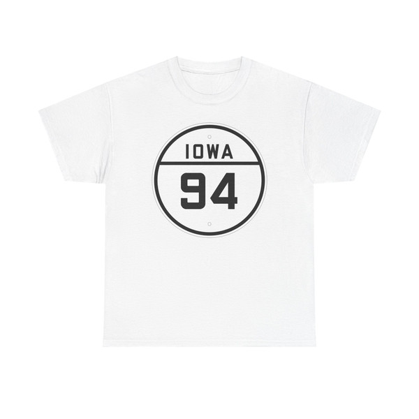 Iowa 94 1926 (Iowa) (Road Sign) T-Shirt