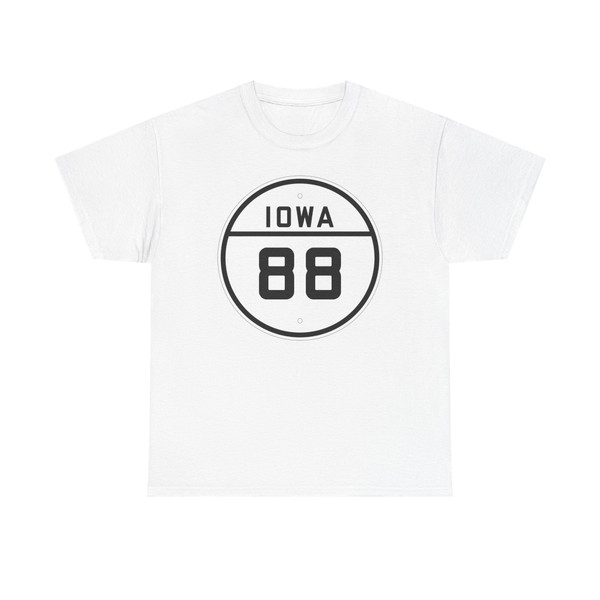Iowa 88 1926 (Iowa) (Road Sign) T-Shirt