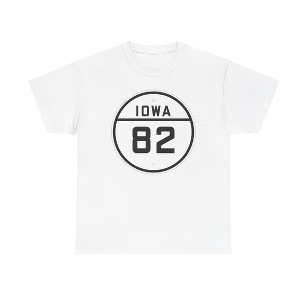 Iowa 82 1926 (Iowa) (Road Sign) T-Shirt