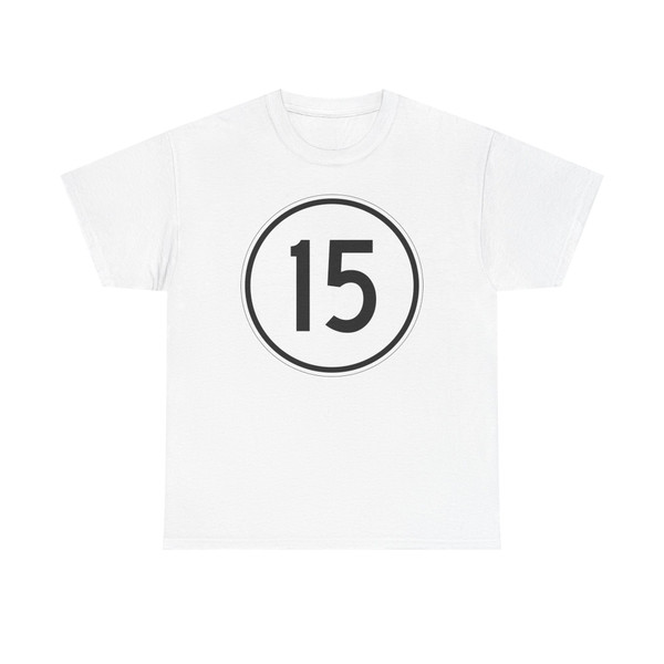 Iowa 15 1950 (Iowa) (Road Sign) T-Shirt