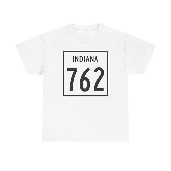 Indiana 762 1955 (Indiana) (Road Sign) T-Shirt