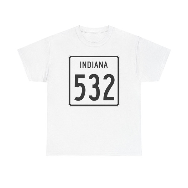 Indiana 532 1955 (Indiana) (Road Sign) T-Shirt