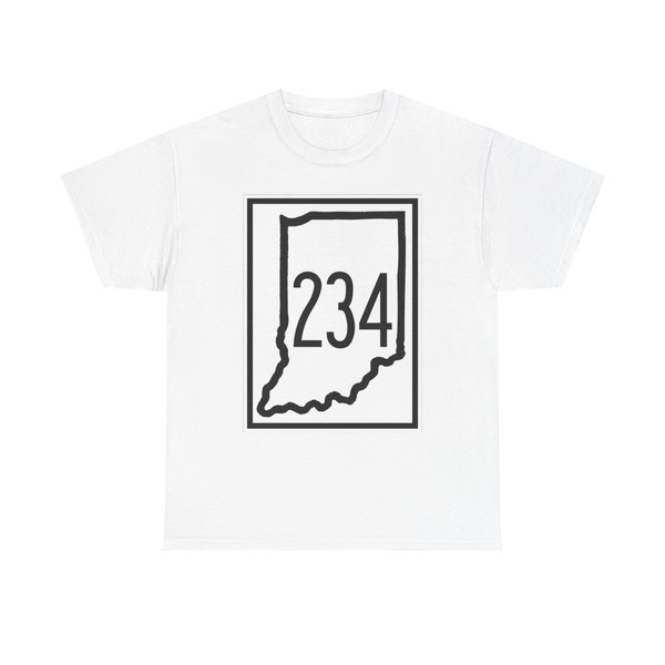 Indiana 234 1948 (Indiana) (Road Sign) T-Shirt