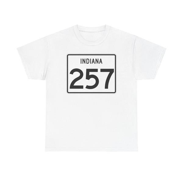 Indiana 257 (Indiana) (Road Sign) T-Shirt