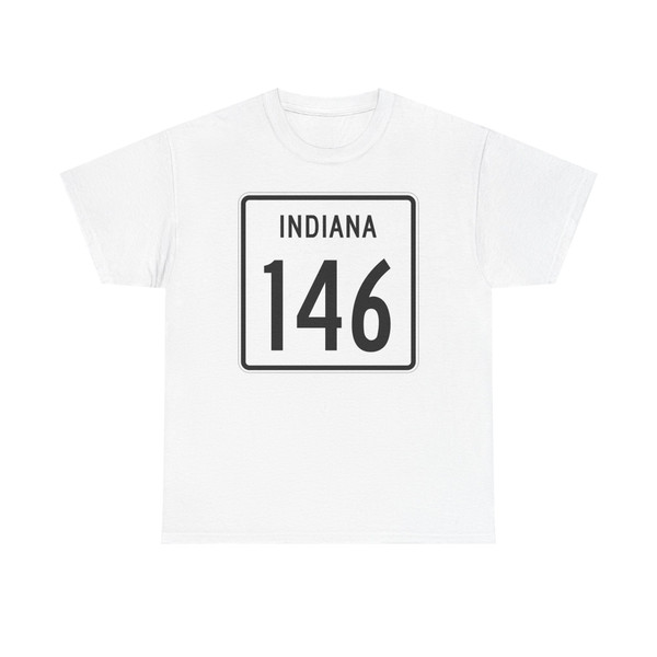 Indiana 146 1955 (Indiana) (Road Sign) T-Shirt