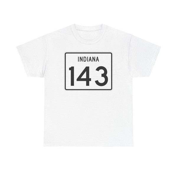 Indiana 143 (Indiana) (Road Sign) T-Shirt