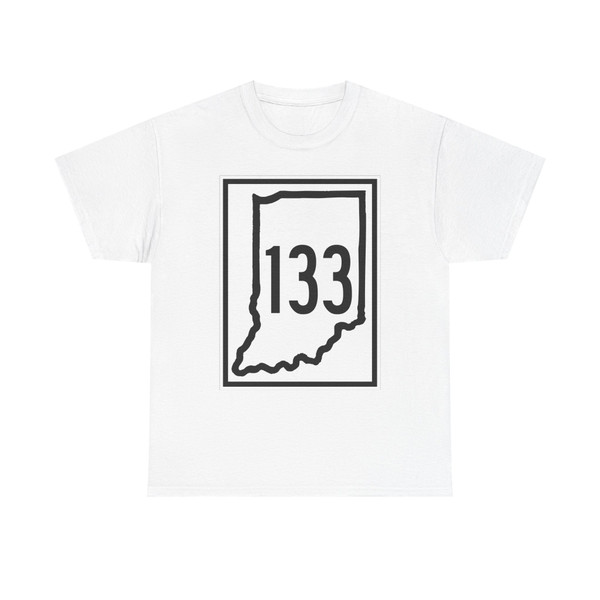 Indiana 133 1940 (Indiana) (Road Sign) T-Shirt