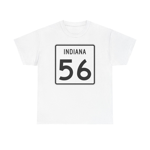 Indiana 56 (Indiana) (Road Sign) T-Shirt