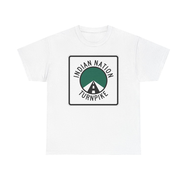 Indian Nation Turnpike (Oklahoma) (Road Sign) T-Shirt