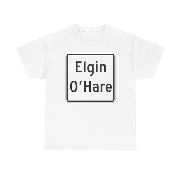Illinois ElginOHare Expressway (Illinois) (Road Sign) T-Shirt