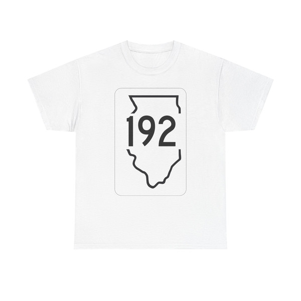 Illinois 192 1950 (Illinois) (Road Sign) T-Shirt