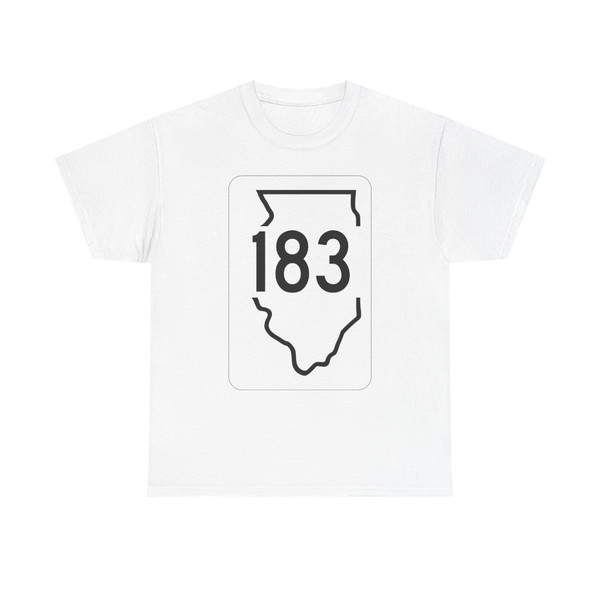Illinois 183 1950 (Illinois) (Road Sign) T-Shirt