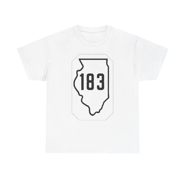 Illinois 183 1926 (Illinois) (Road Sign) T-Shirt