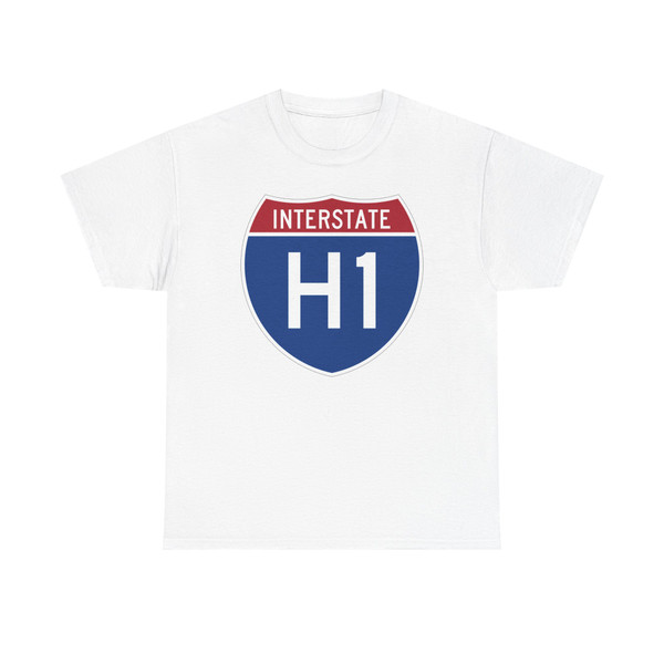 I-H1 (Hawaii) (Road Sign) T-Shirt
