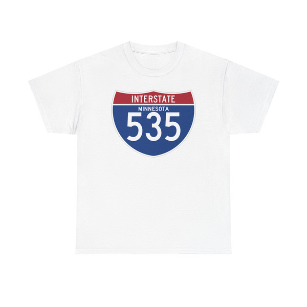 I-535 MN (Minnesota) (Road Sign) T-Shirt