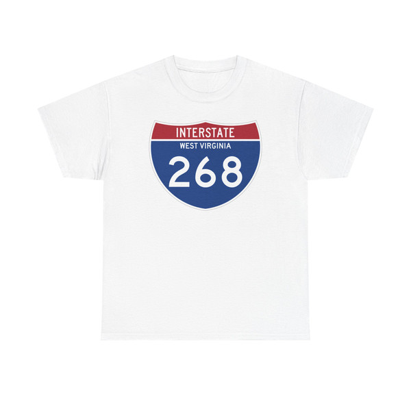 I-268 WV Metric (Virginia) (Road Sign) T-Shirt