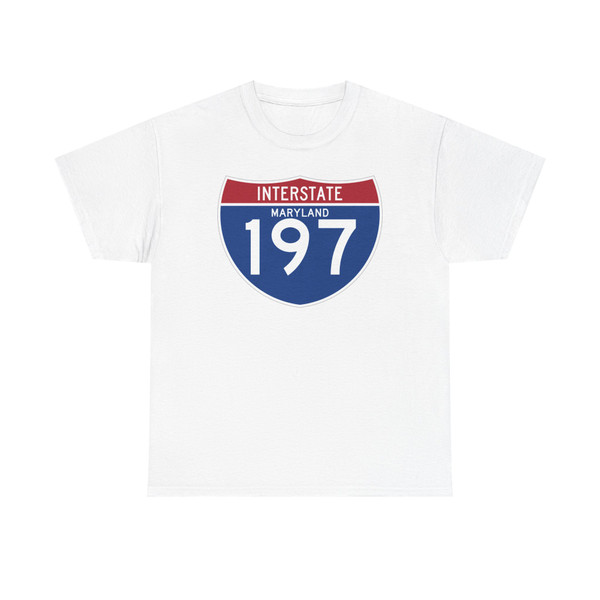 I-197 MD (Maryland) (Road Sign) T-Shirt