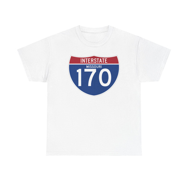 I-170 MO (Missouri) (Road Sign) T-Shirt