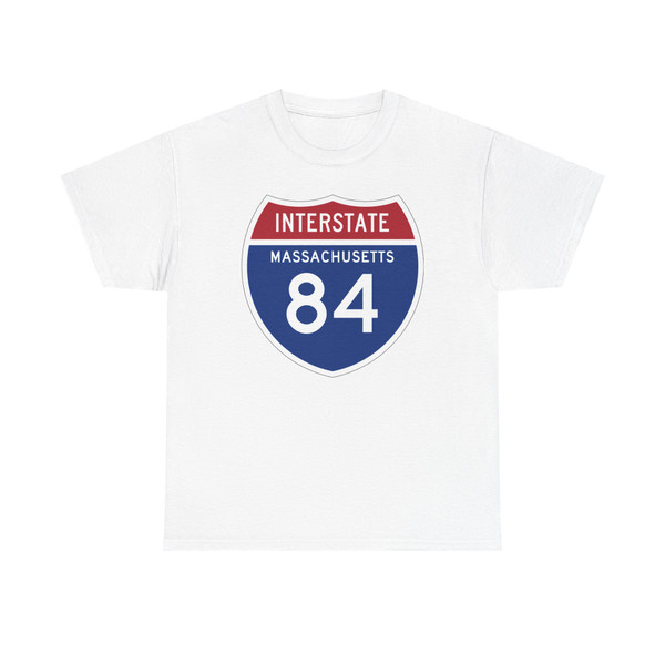 I-84 MA 1957 (Massachusetts) (Road Sign) T-Shirt