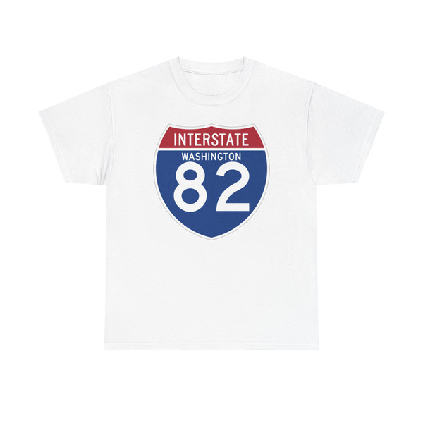 I-82 WA (Washington) (Road Sign) T-Shirt