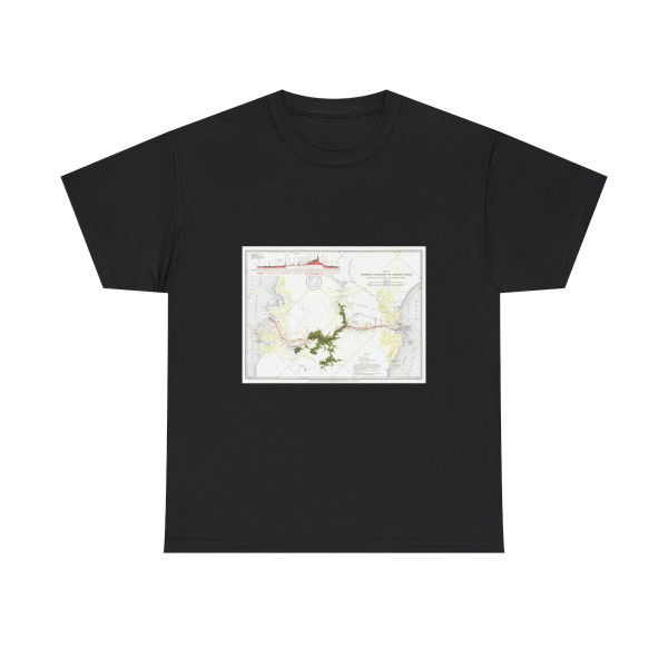 Central America - Panama Canal (1905) (Map) T-Shirt