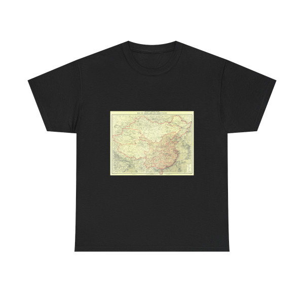 China and its Territories (1912) (Map) T-Shirt