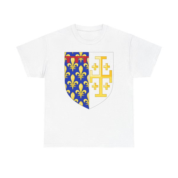 Arms of Anjou-Jerusalem (Italy) (Coat of Arms) T-Shirt