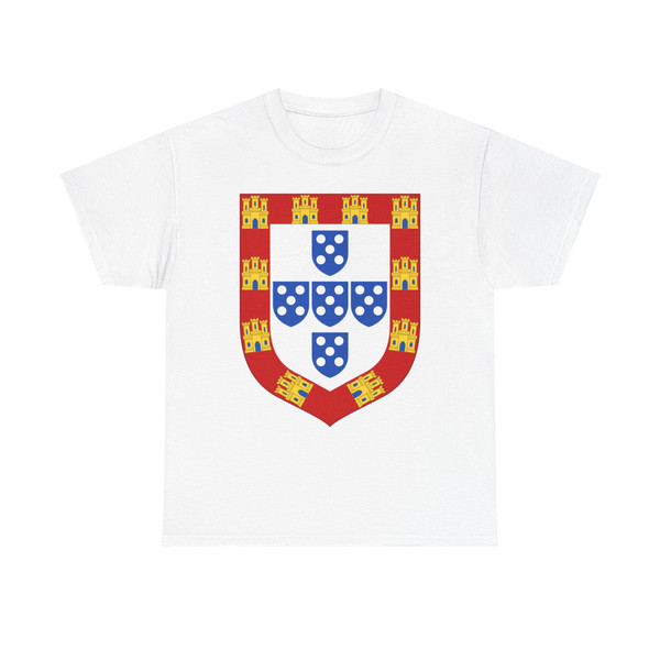 CoA of Portugal 1485-1570s uncrowned shield (Portugal) (Coat of Arms) T-Shirt