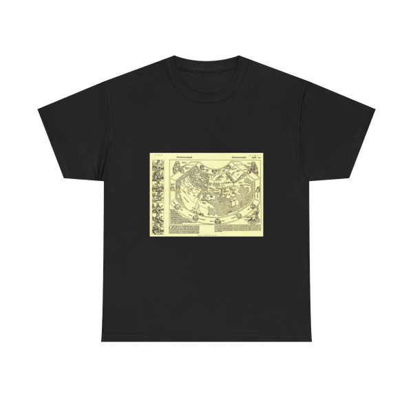 Chronicon Nurembergense Map (1493) (Map) T-Shirt