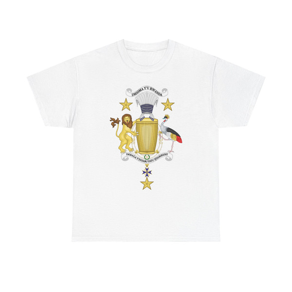 Coat of Arms of the Kingdom of Rwanda 1959-1962 (Rwanda) (Coat of Arms) T-Shirt