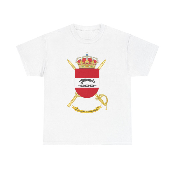 Coat of Arms of the Spanish Army Central School of Physical Education (Spain) (Coat of Arms) T-Shirt