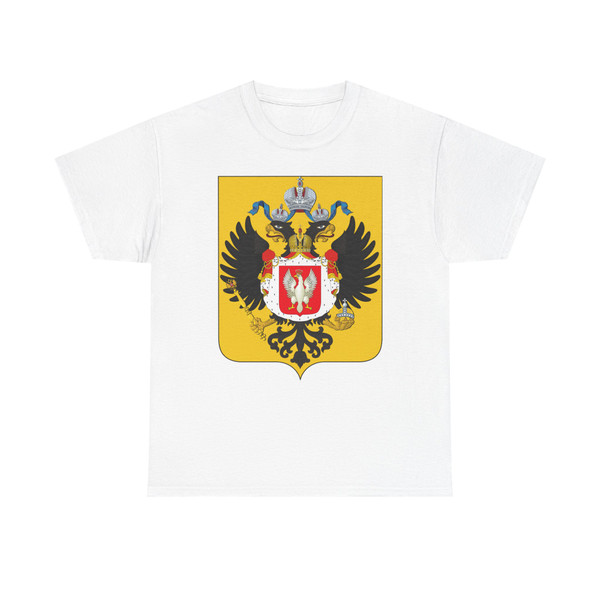 Medium Coat of Arms of Congress Poland (Russia) (Coat of Arms) T-Shirt